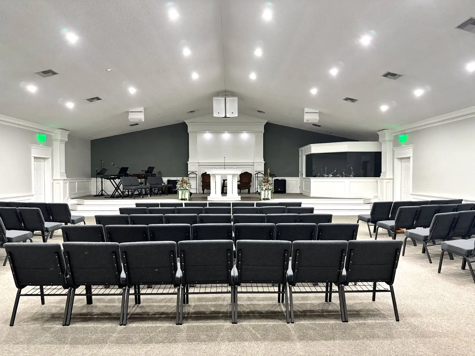 Calvary Apostolic Church sanctuary